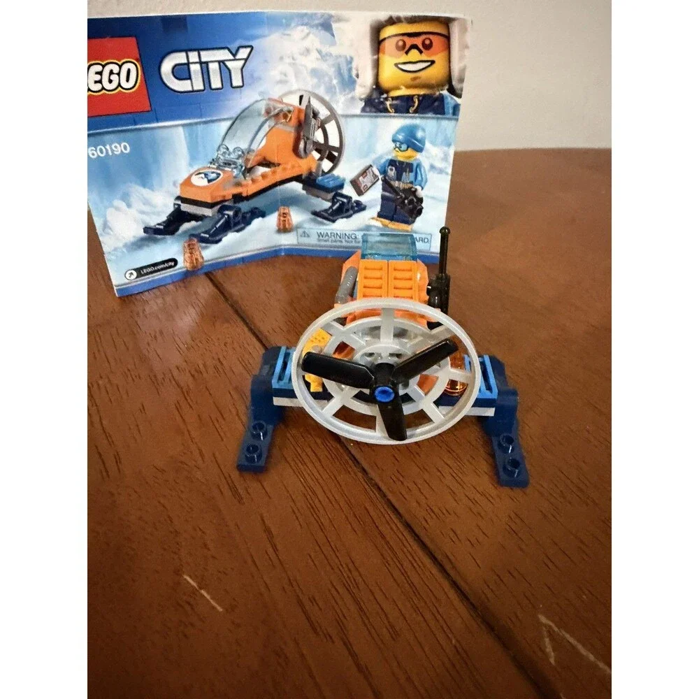 Lego 60190 Arctic Ice Glider 100% Complete w/ Manual Lego City